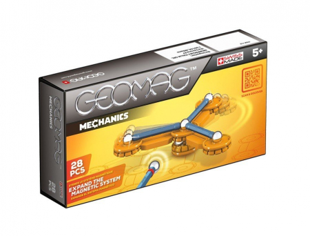 All Products - Geomag Mechanics 28 piese - Roata Mecanica