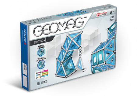 Seturi de constructii magnetice - Geomag PRO-L 110 piese