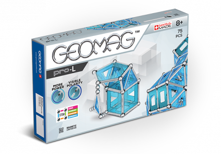 Seturi de constructii magnetice - Geomag PRO-L 75 piese