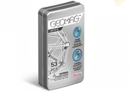 Seturi de constructii magnetice - Geomag PRO-L Pocket Set 53 piese
