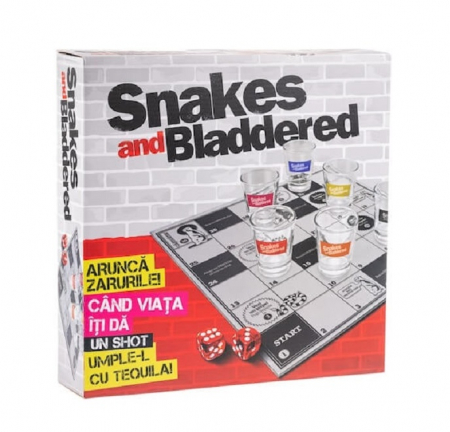 Jocuri & Puzzle - Joc de petrecere Snakes & Bladdered (RO)