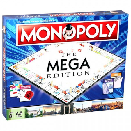 Idei de cadouri pentru Femei - Joc Monopoly - Mega Edition