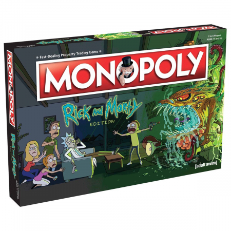 Jocuri de societate moderne - Joc Monopoly - Rick and Morty