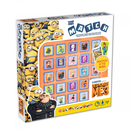 Idei de cadouri pentru Copii - Joc Top Trumps Match - Despicable Me 3