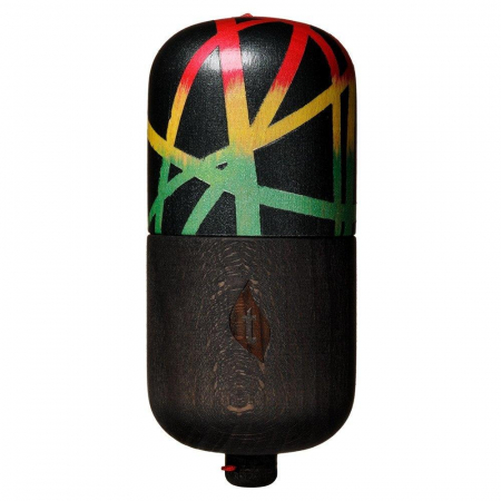 Pill Kendama & RingDama - Kendama Custom Terra Pill - Rasta Pasta