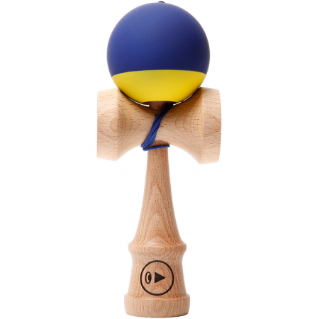 Kendama - Kendama Play Grip II Blue Banana - Albastru & Galben