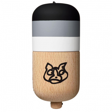 Pill Kendama & RingDama - Kendama Terra Pill - DWI - Greyscale