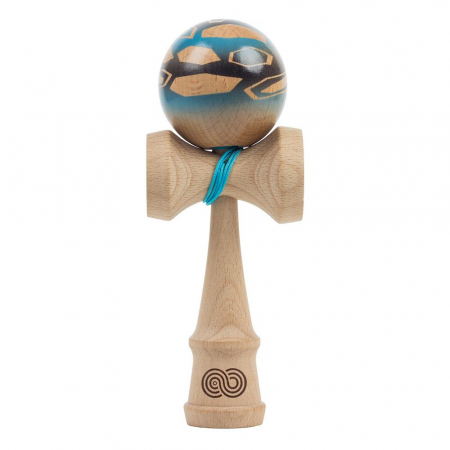 Jucarii - Kendama USA Custom Kaizen - Girr Tortoise Shell - Deep Sea