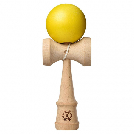 Kendama & Juggling - Kendama USA Custom Tribute Jumbo - Pearlized Yellow