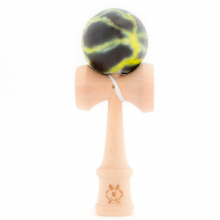 Kendama Custom - Kendama USA Custom Tribute - The Cook Energy - Galben