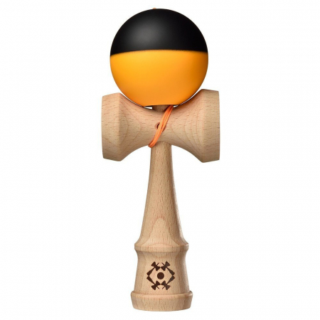 Jucarii - Kendama USA Tribute Half Split - Portocaliu neon cu Negru