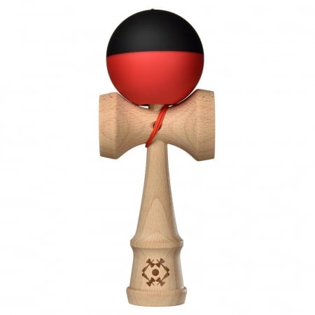 All Products - Kendama USA Tribute Half Split - Rosu neon cu Negru