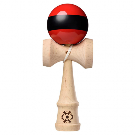 Jucarii - Kendama USA Tribute Single Stripe - Rosu si Negru