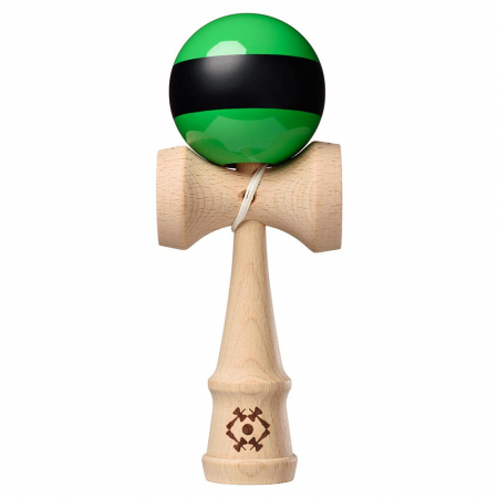 Jucarii - Kendama USA Tribute Single Stripe - Verde si Negru