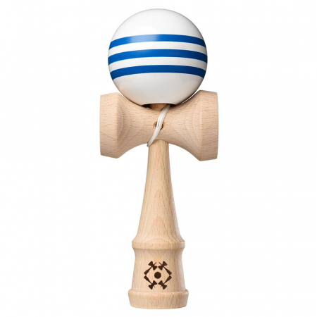 Kendama - Kendama USA Tribute Triple Stripe - Alb cu Bleu