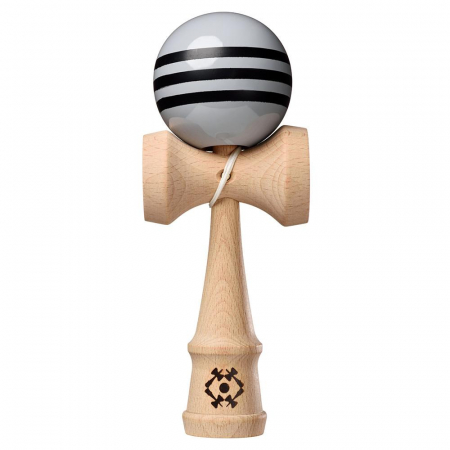 Kendama - Kendama USA Tribute Triple Stripe - Gri cu Negru