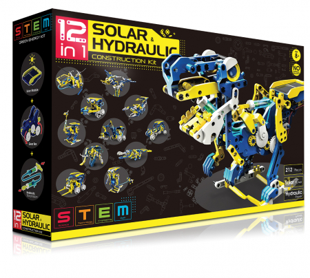 Kit constructie roboti solari si hidraulici 12 in 1 [1]