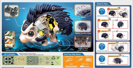 Kit robotica de constructie Arici [4]
