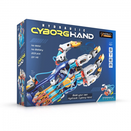 Kit robotica de constructie Mana de Cyborg Hidraulica (RO) [1]