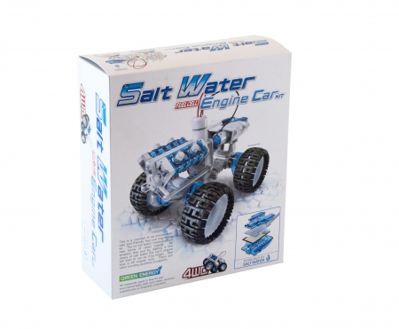 Kit robotica - Masina 4 x 4 cu motor pe apa sarata [1]