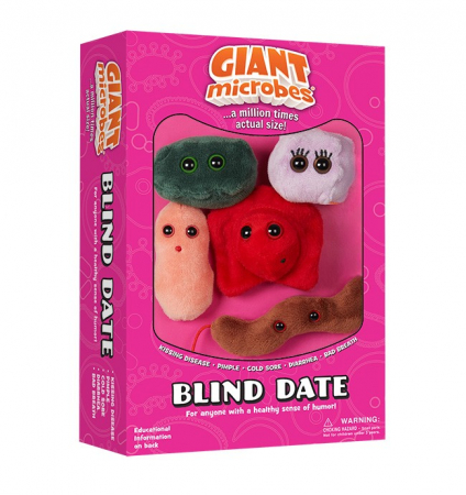 Microbi din plus - Pachet 5 mini microbi Blind Date