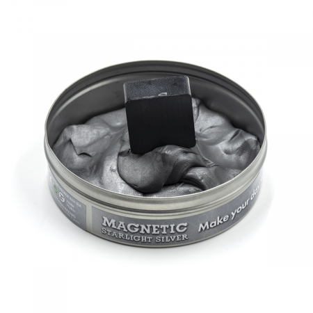 Plastilina Inteligenta Magnetica - Argintie [2]