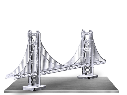 Robotica & Machete 3D - Podul Golden Gate