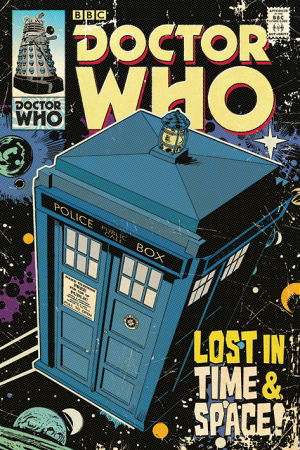 Decoratiuni & Accesorii living - Poster Doctor Who - Lost in Time & Space!