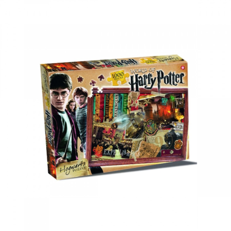 Harry Potter - Puzzle Harry Potter 1000 piese - Hogwarts