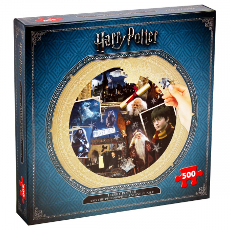 Idei de cadouri pentru Copii - Puzzle Harry Potter 500 piese - Piatra Filozofala