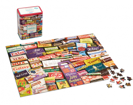 Puzzle in cutie metal 500 piese - Dulciurile anilor 1960 [1]