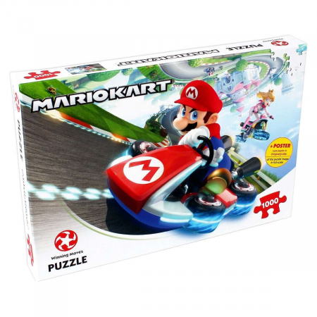 Idei de cadouri pentru Copii - Puzzle Super Mario 1000 piese - Fun Racer
