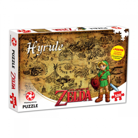 The Legend of Zelda - Puzzle The Legend of Zelda 500 piese - Hyrule Field