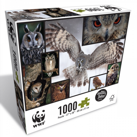Puzzle - Puzzle WWF 1000 piese - Bufnita