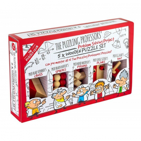 All Products - Puzzling Professors 5 x Wooden Set