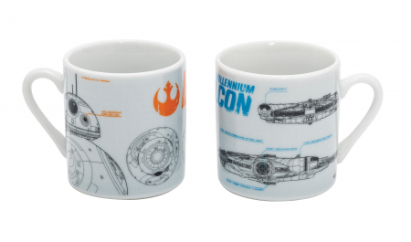 Cani si pahare - Set 2 cesti espresso Star Wars