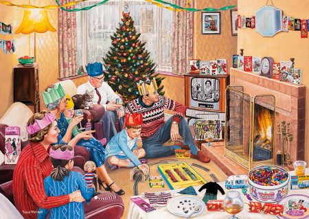 Set 4 puzzle x 500 piese - Scene de Craciun [4]
