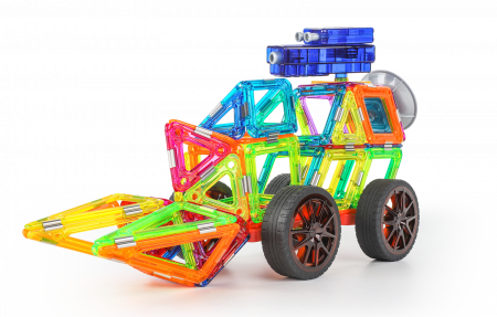 Set magnetic 102 pcs Magspace - Terminator Aircraft [5]