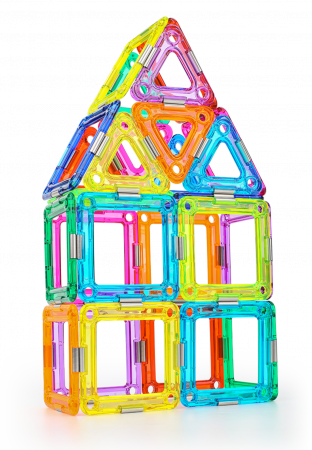 Set magnetic 36 pcs Magspace - Painted Dream World [1]