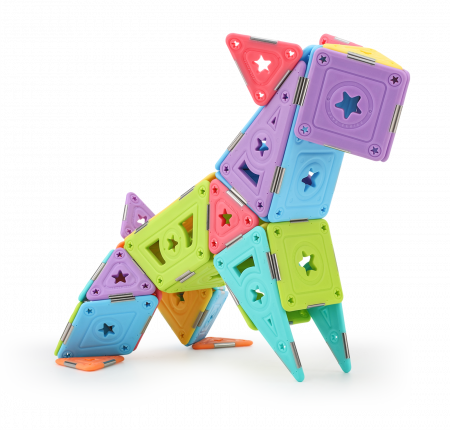 Set magnetic 46 pcs Magspace - Magic Kingdom [5]