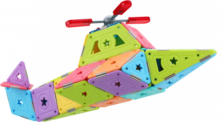Set magnetic 74 pcs Magspace - The Perfect Pilot [5]
