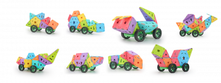 Set magnetic 75 pcs Magspace - Variable Kart [9]