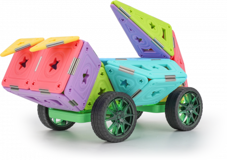 Set magnetic 75 pcs Magspace - Variable Kart [1]
