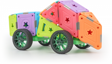 Set magnetic 75 pcs Magspace - Variable Kart [6]
