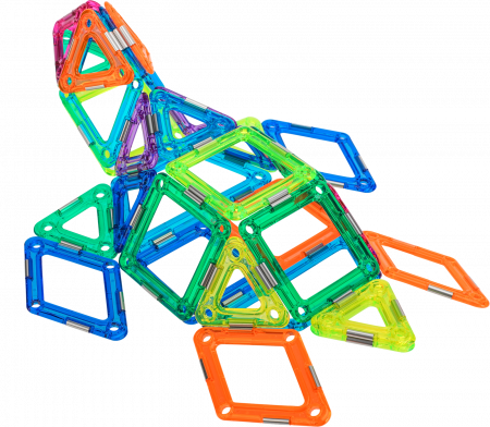 Set magnetic 83 pcs Magspace - Happy Zoo [3]