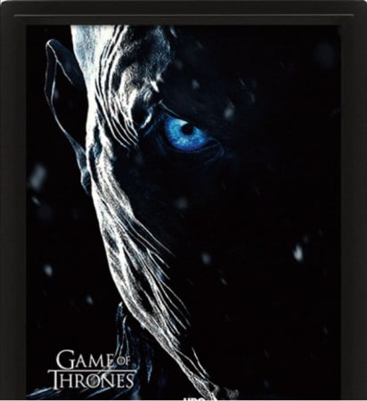 Tablou 3D Game of Thrones - Jon Snow versus Night King [1]