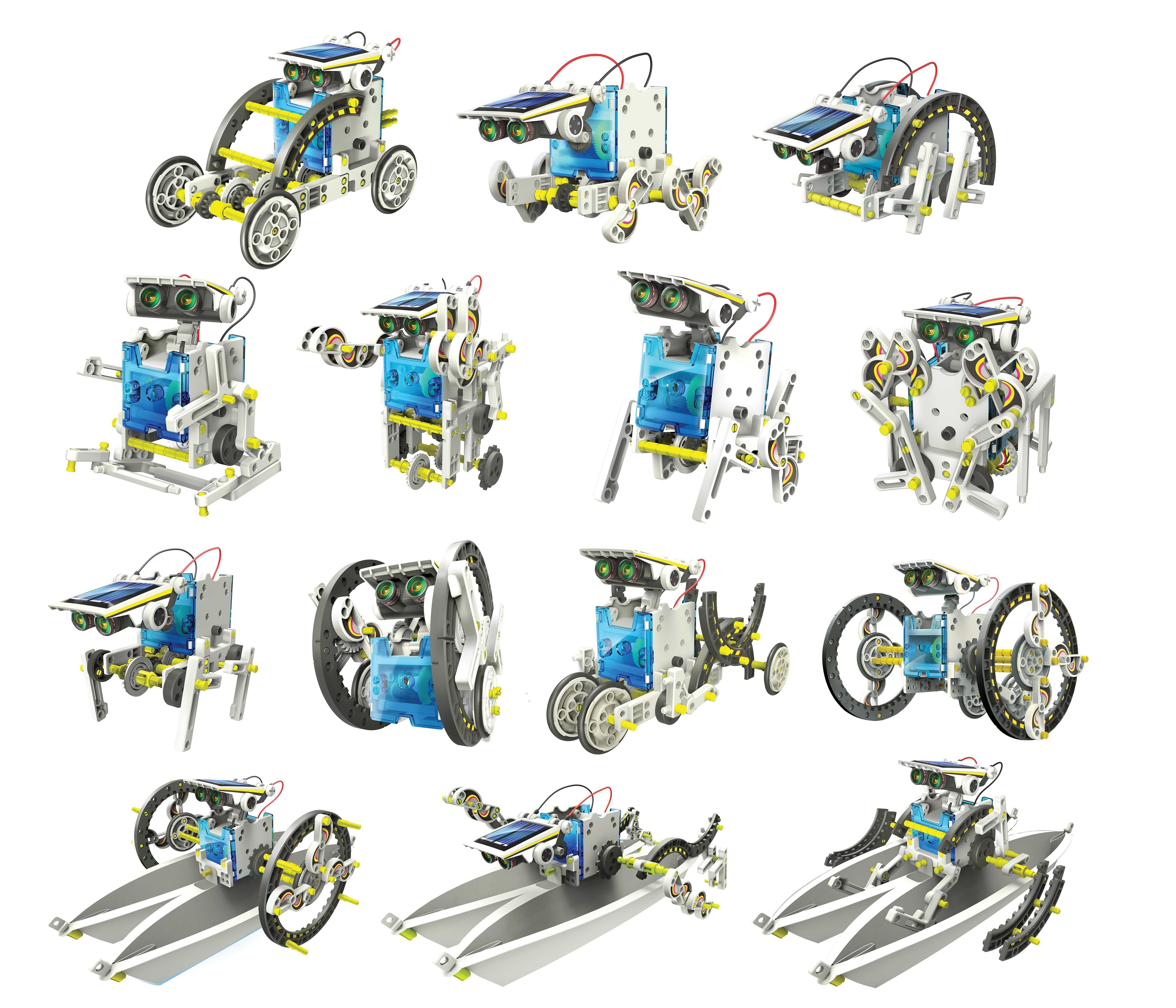 Kit robotica de constructie Roboti Solari 14 in 1 (RO) [11]