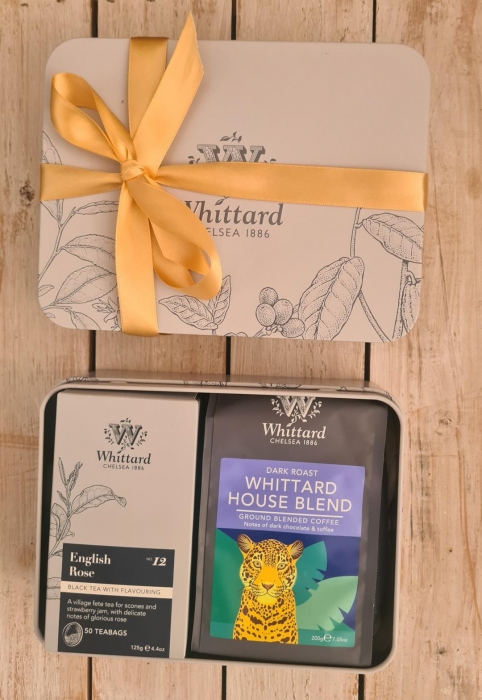 Cutie metalica Whittard pentru cadouri personalizate. dimensiuni21x16x7.5 [3]