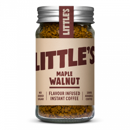 Cafea - Cafea instant cu aroma de artar si nuci,  Marple - Walnut, Little's,50 gr.