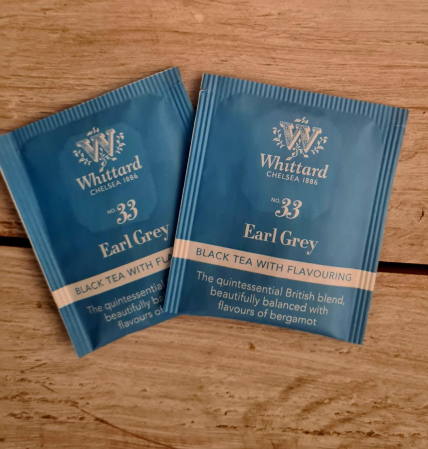 ceai negru - Ceai negru Earl Grey, 25 plicuri individuale, Whittard of Chelsea